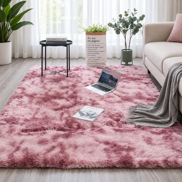 Plush Soft Fluffy Rug 160x230cm (5ft by 7ft) @HOG - Home, Office, Garden, Online Marketplace