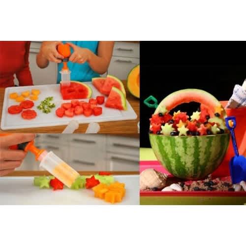 Pop Chef Kitchen Pop Tools - Plastic Vegetable Fruit Shape Cutter/slicer. Home Office Garden | HOG-HomeOfficeGarden | online marketplace