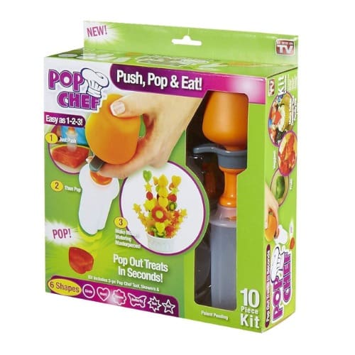 Pop Chef Kitchen Pop Tools - Plastic Vegetable Fruit Shape Cutter/slicer. Home Office Garden | HOG-HomeOfficeGarden | online marketplace