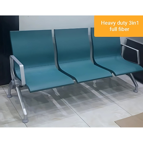 Premium 3-Seater Metal Waiting Chair. Home Office Garden | HOG-HomeOfficeGarden | online marketplace