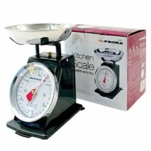 Prima Stainless Steel Kitchen Scale - Black @HOG - Home, Office, Garden, Online Marketplace