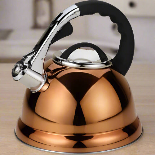 Prima Whistling Kettle - Gold. Home Office Garden | HOG-HomeOfficeGarden | online marketplace