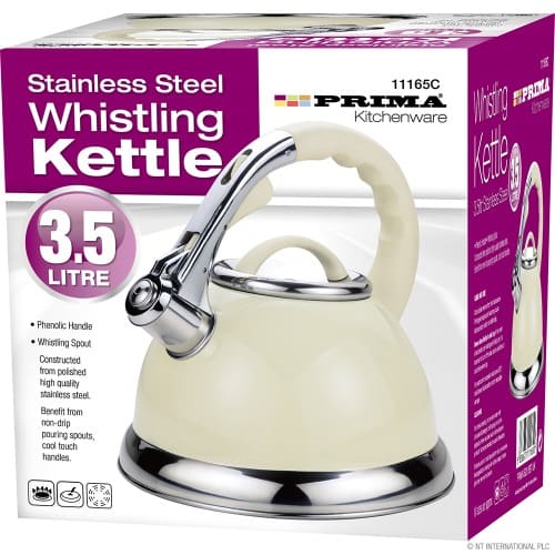 Prima Whistling Kettle Cream. Home Office Garden | HOG-HomeOfficeGarden | online marketplace