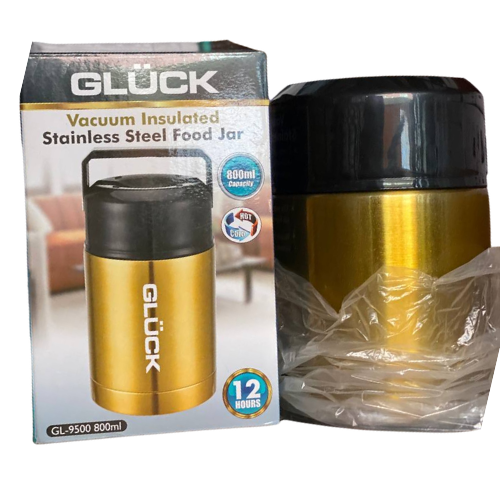 Gluck Vacuum Stainless Steel Food Jar 800ml
