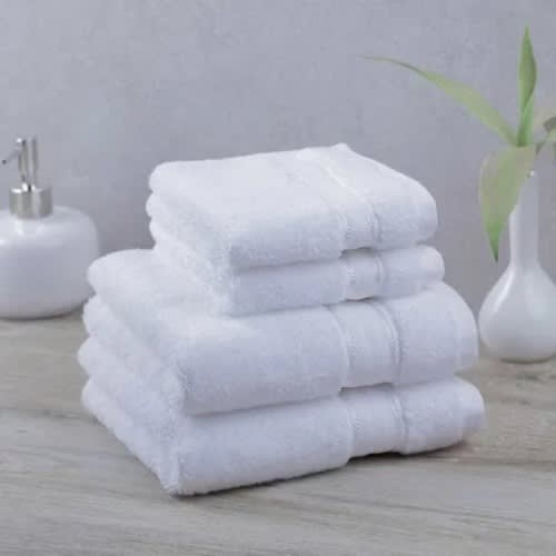 Purely Indulgent 4-piece 100% Cotton Hand Towel And Washcloth Set. Home Office Garden | HOG-HomeOfficeGarden | online marketplace