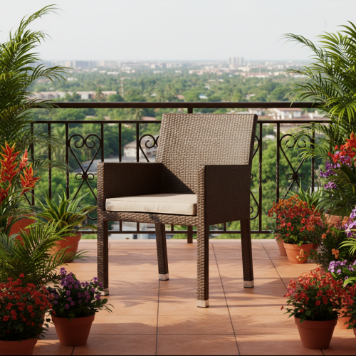 Rehau Rattan Brown Nikan Alaga
