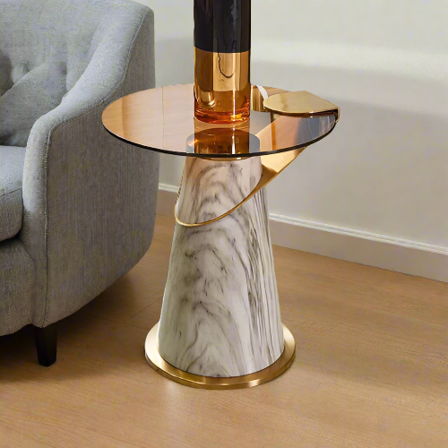 Round Corner Side Table @HOG - Home Office Garden Online Marketplace