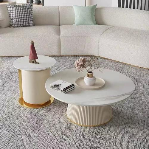 Round Living Room Side Tables Set @ HOG