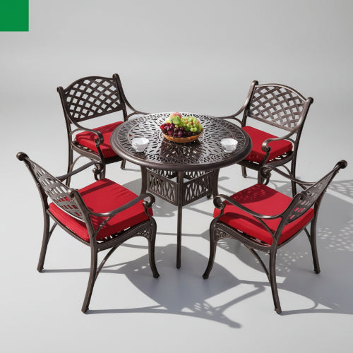Rustic Patio Set (Brown) @HOG - Home Office Garden Online Marketplace