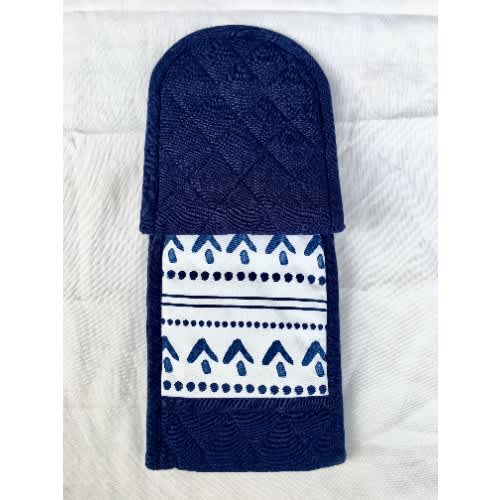 Sainsbury's Double Oven Glove - Cobalt Blue. Home Office Garden | HOG-HomeOfficeGarden | online marketplace