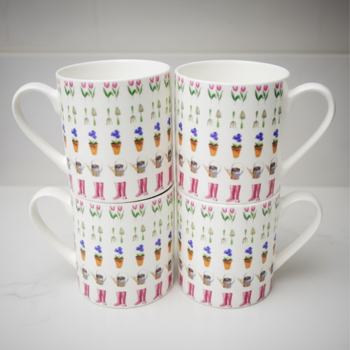 Sainsbury's Her Gardening Mug - 4 Set @HOG - Home, Office, Garden, Online Marketplace