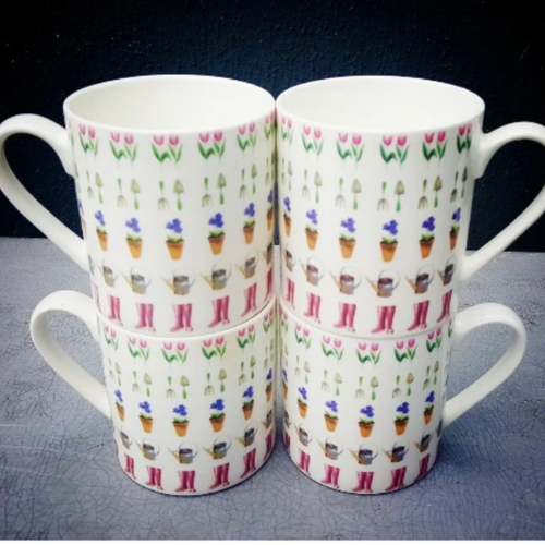 Sainsbury's Her Gardening Mug - 4 Set @HOG - Home, Office, Garden, Online Marketplace