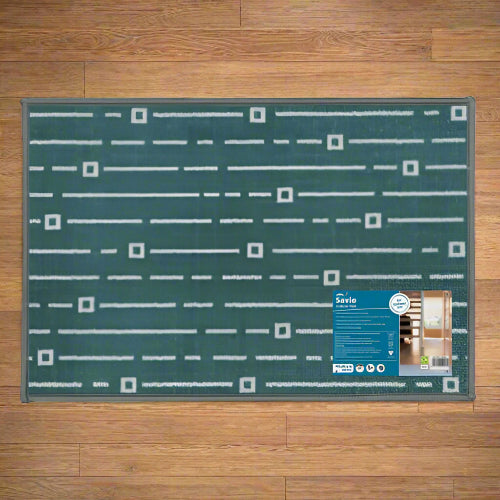 Savio Machine Washable Indoor Mat – Teal, 40 x 60 cm @HOG - Home Office Garden Online Marketplace