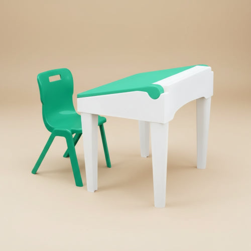 Scholar Flip Top Desk + Strong S Chair Set-3 to 5 Years Old. @HOG - Home Office Garden Online Marketplace