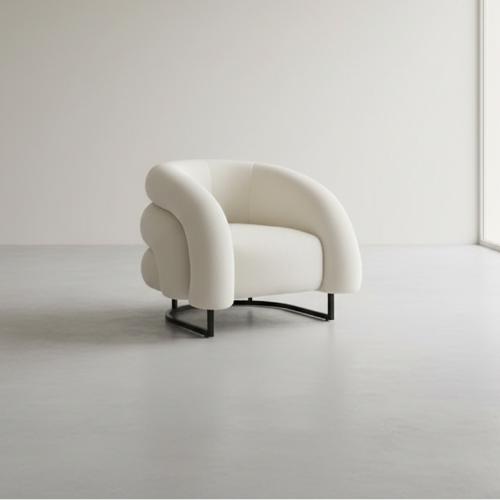 Sculptural Barrel Accent Chair @HOG - Home, Office, Garden, Online Marketplace