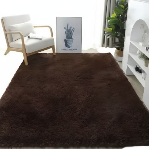 Shaggy Rug (Dark Brown) Order Now @HOG Online Marketplace