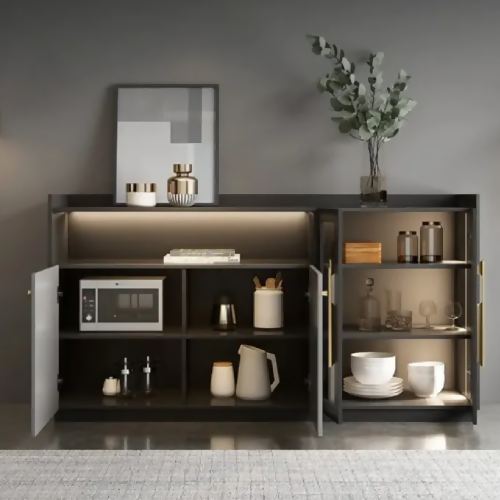 Sideboard Cabinet with Led Light. @HOG - Home Office Garden Online Marketplace