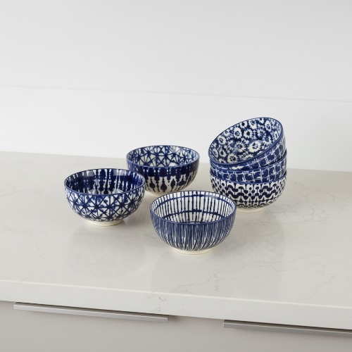 Signature Bowls - 6 Piece - Blue @HOG - Home, Office, Garden, Online Marketplace