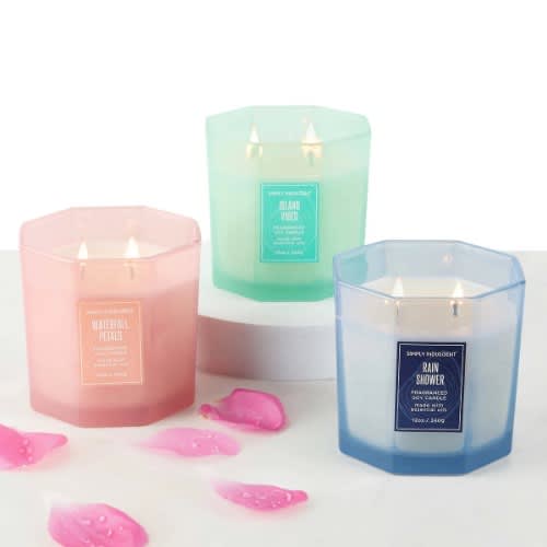Simply Indulgent Scented Candle - Pack Of 3. Home Office Garden | HOG-HomeOfficeGarden | online marketplace