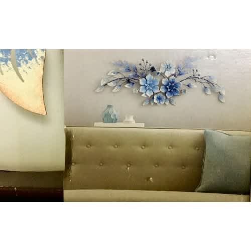 Stratton Home Chic Flower Wall Hanging Decor - Metal Sculpture. Home Office Garden | HOG-HomeOfficeGarden | online marketplace