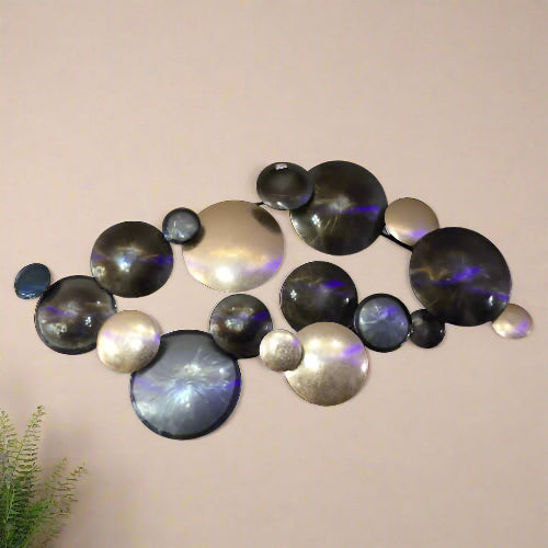 Stratton Home Multicolour Metal Plate Wall Decor. Home Office Garden | HOG-HomeOfficeGarden | online marketplace