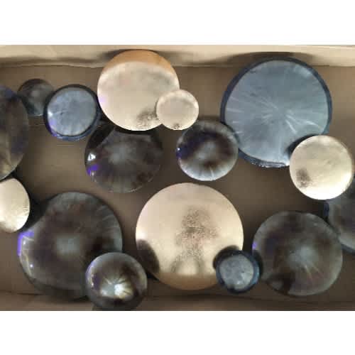 Stratton Home Multicolour Metal Plate Wall Decor. Home Office Garden | HOG-HomeOfficeGarden | online marketplace