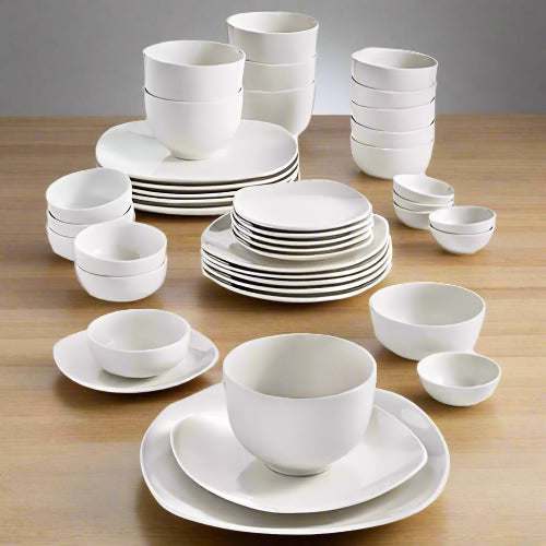 Tabletops Unlimited Inspiration By Denmark Soft Square - 42-piece Dinnerware Set. Home Office Garden | HOG-HomeOfficeGarden | online marketplace
