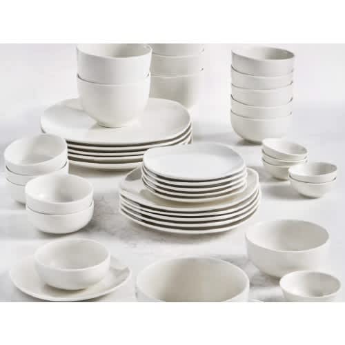 Tabletops Unlimited Inspiration By Denmark Soft Square - 42-piece Dinnerware Set. Home Office Garden | HOG-HomeOfficeGarden | online marketplace