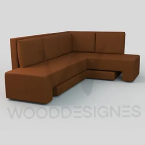 Terry Convertible Sofa (Brown). @HOG - Home Office Garden Online Marketplace