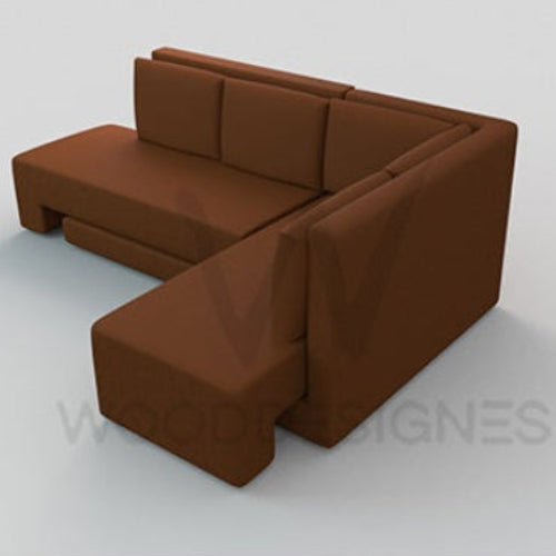 Terry Convertible Sofa (Brown). @HOG - Home Office Garden Online Marketplace