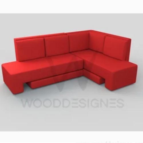 Terry Convertible Sofa (Red). @HOG - Home Office Garden Online Marketplace
