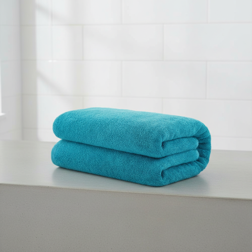Tesco Pale Aqua Bath Sheet @HOG - Home, Office, Garden, Online Marketplace