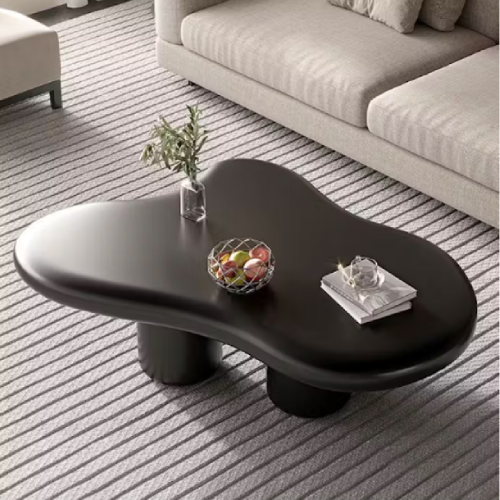 The Kiro Chubby Wavy Coffee Table - Black. Home Office Garden | HOG-HomeOfficeGarden | online marketplace