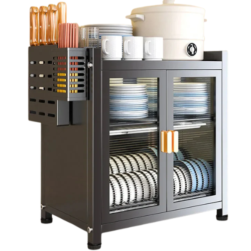 Three-Layer Countertop Dish Storage Cabinet @HOG - Home, Office, Garden, Online Marketplace