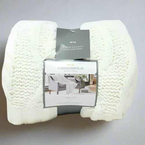 Threshold Cable Knit Blanket 50