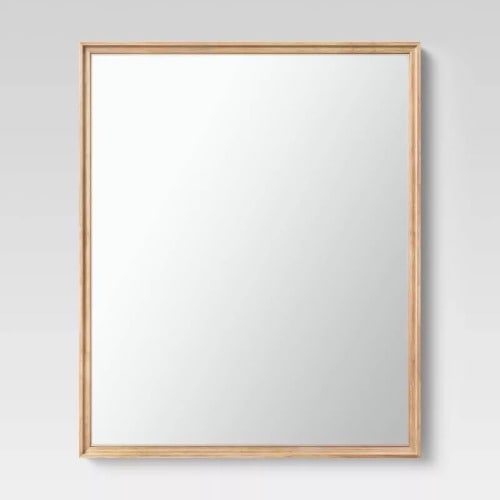 Threshold Classic Wood Rectangle Mirror - 28" X 34". Home Office Garden | HOG-HomeOfficeGarden | online marketplace