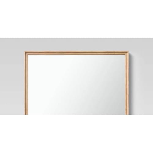 Threshold Classic Wood Rectangle Mirror - 28" X 34". Home Office Garden | HOG-HomeOfficeGarden | online marketplace