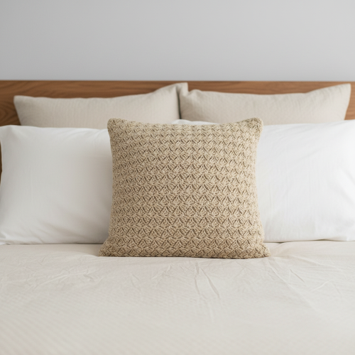 Threshold Toss Pillow - Beige - 18in X 18in @HOG - Home, Office, Garden, Online Marketplace