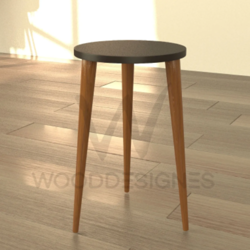 Timi Side Stool (Black) Home Office Garden | HOG-Home Office Garden | online marketplace