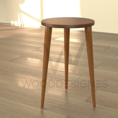 Timi Side Stool (Dark-Walnut) Home Office Garden | HOG-Home Office Garden | online marketplace