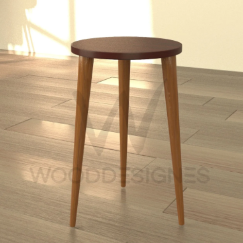 Timi Side Stool (Red-Brown) Home Office Garden | HOG-Home Office Garden | online marketplace