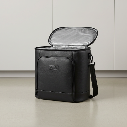 Titan Faux Leather Cooler Tote -Black @HOG - Home, Office, Garden, Online Marketplace