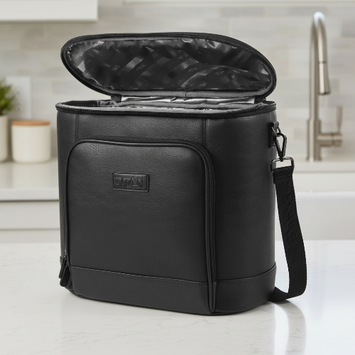 Titan Faux Leather Cooler Tote - Black @HOG - Home, Office, Garden, Online Marketplace