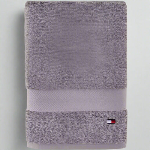 Tommy Hilfiger Bath Towel - 30" X 54" - 100% Cotton Gsm - Steel Grey. Home Office Garden | HOG-HomeOfficeGarden | online marketplace