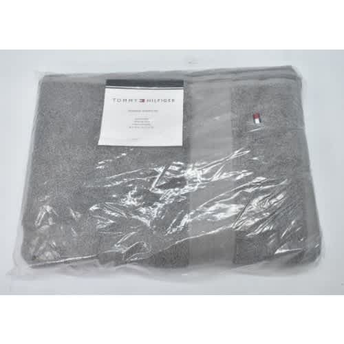 Tommy Hilfiger Bath Towel - 30" X 54" - 100% Cotton Gsm - Steel Grey. Home Office Garden | HOG-HomeOfficeGarden | online marketplace