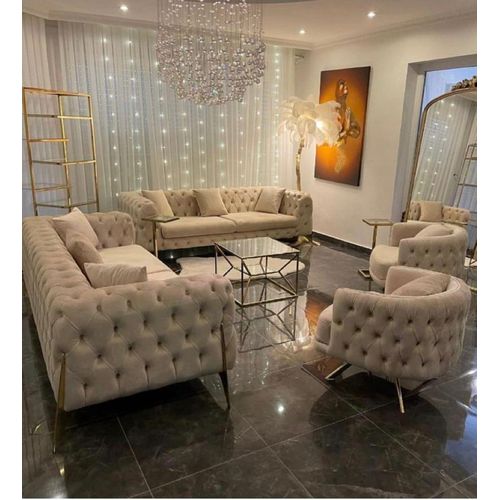 Tufted Sofa in fabric. Home Office Garden | HOG-HomeOfficeGarden | online marketplace