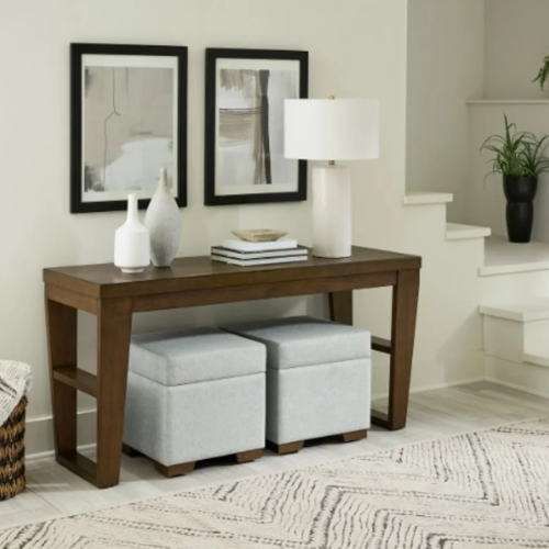 Universal Broadmoore Sofa Table & Two Ottomans @HOG - Home, Office, Garden, Online Marketplace
