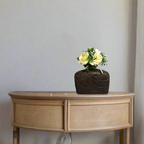 Vintage Flask-like Decorative Ceramic Vase. Home Office Garden | HOG-HomeOfficeGarden | online marketplace