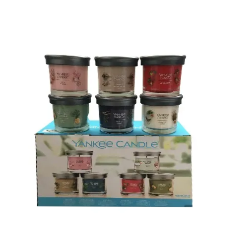 Yankee Candle Gift Set - 6 Scented Filled Votive Candles In Gift Box. Home Office Garden | HOG-HomeOfficeGarden | online marketplace