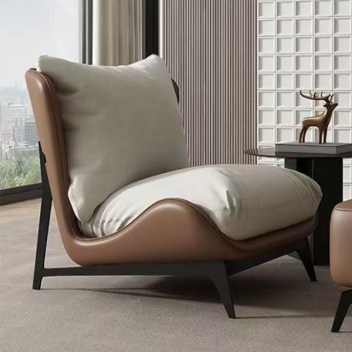 Upholstered Lounge Chair with Contrasting Frame @HOG - Home, Office, Garden, Online Marketplace